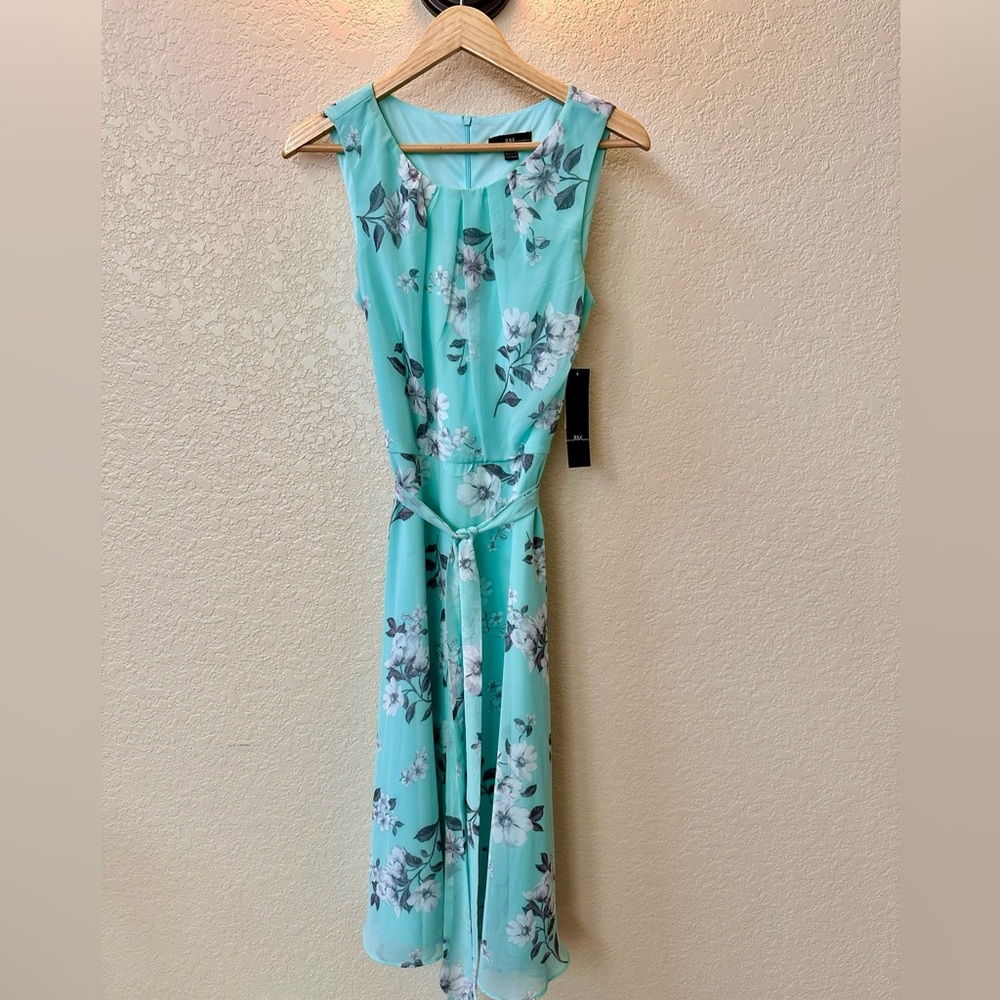 Blue/Green midi dress